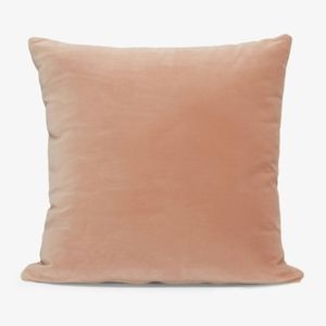NEW! JOYBIRD Velvet Minka Square Throw Pillow Royal Blush Large
